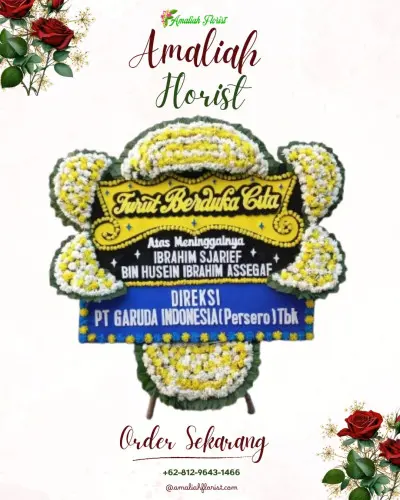 Papan Bunga Duka di Kerobokan Kelod